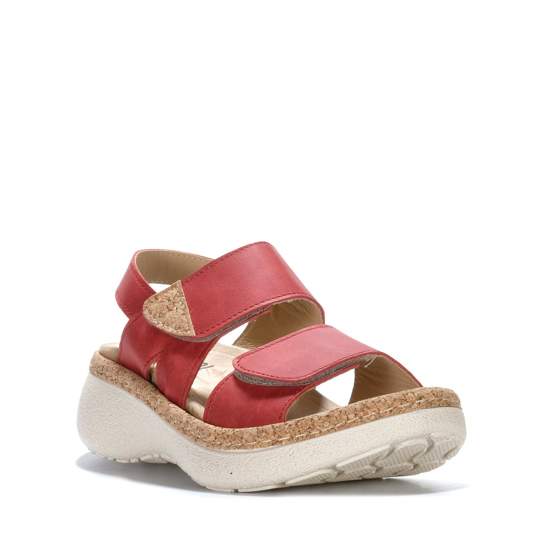 Dr Feet Hawkeye Rosso Womens Sandals