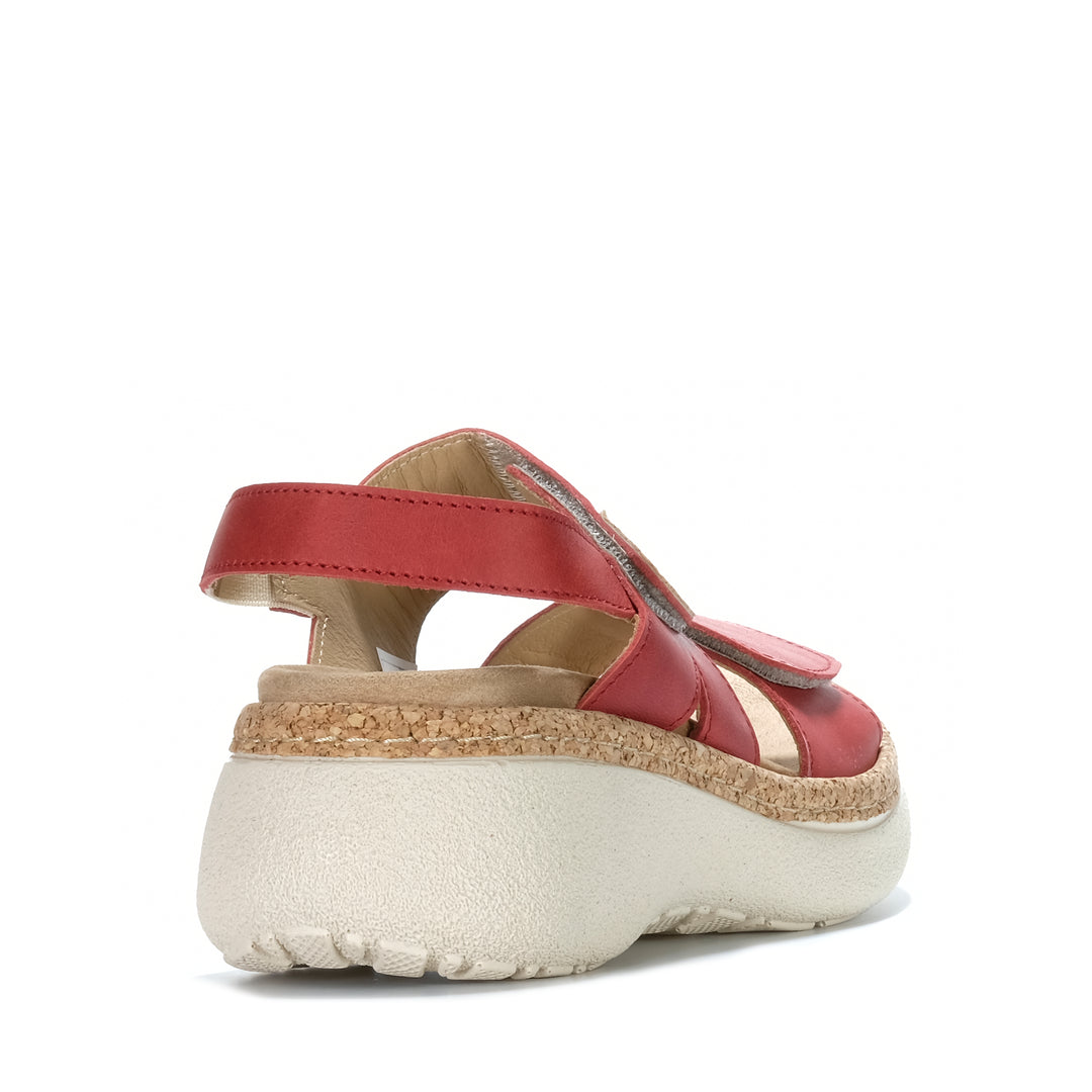 Dr Feet Hawkeye Rosso Womens Sandals