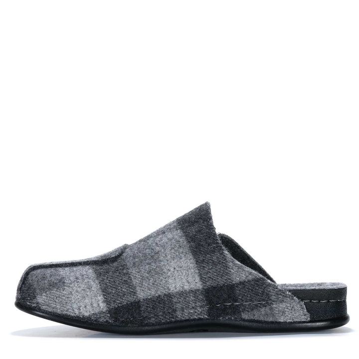 Dr Feet Heath Grey Tartan