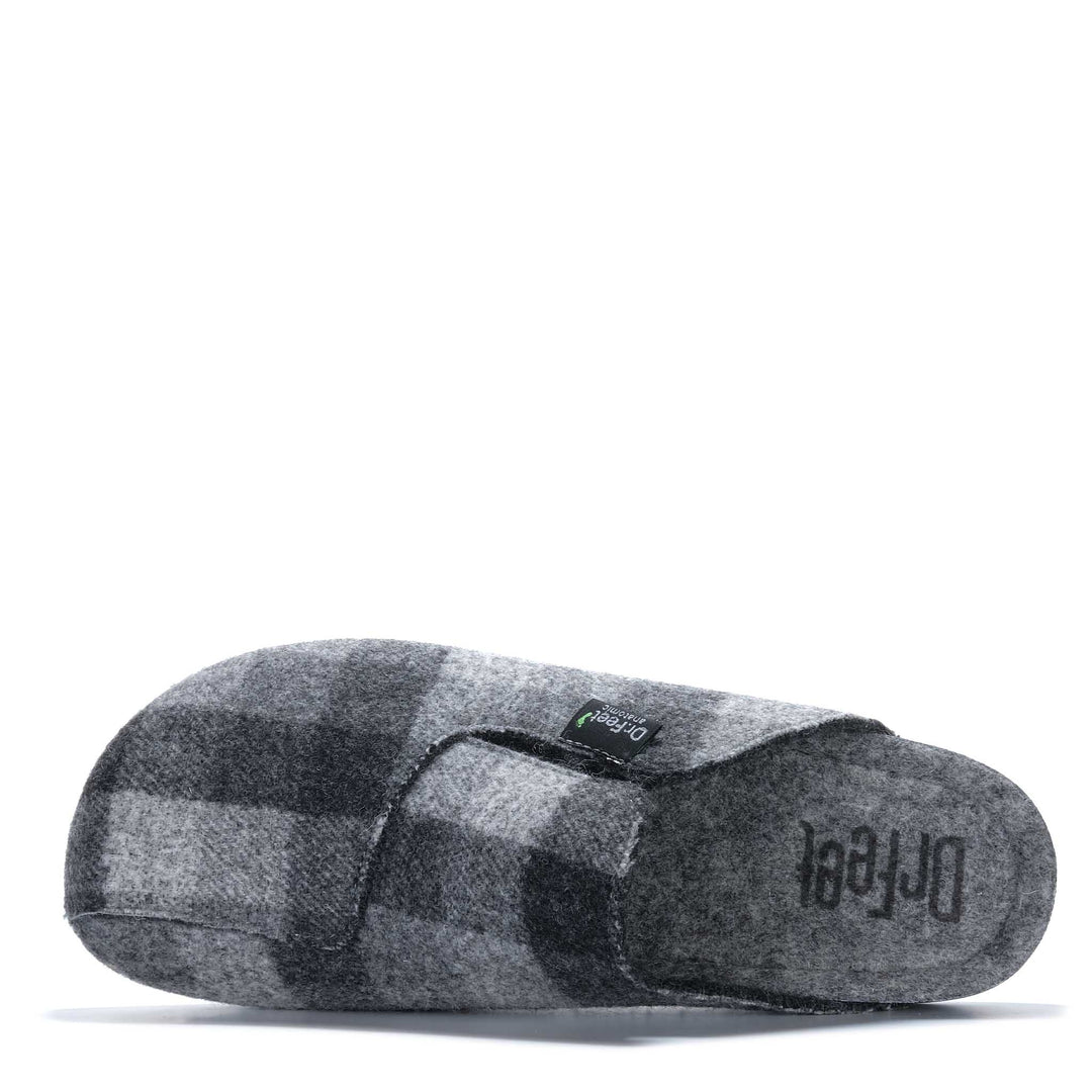 Dr Feet Heath Grey Tartan