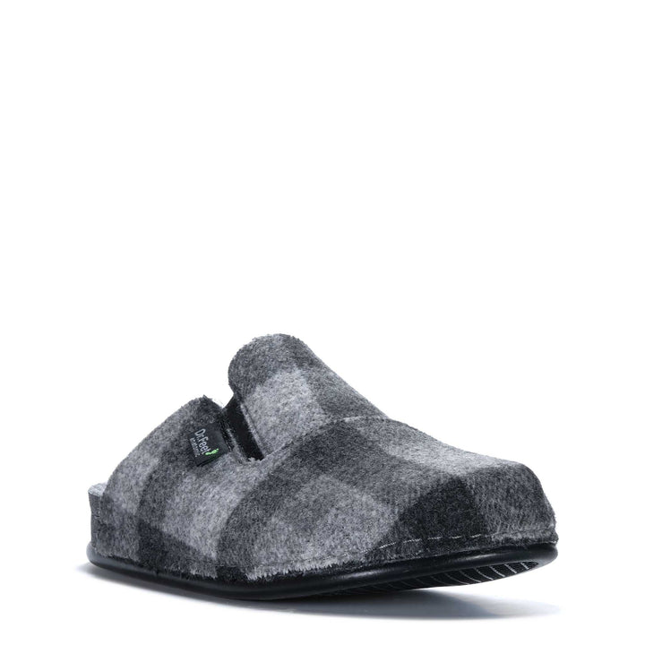 Dr Feet Heath Grey Tartan