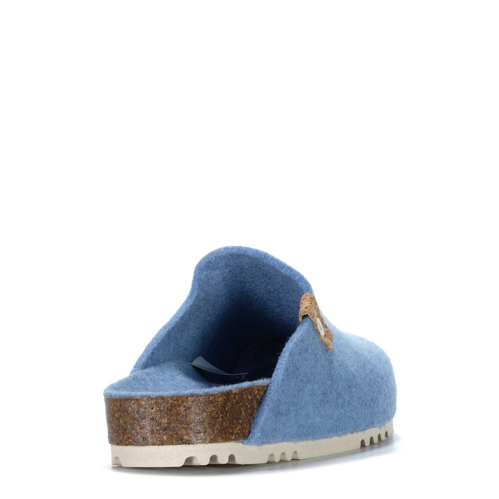 Dr Feet Hef Blue Womens Slippers