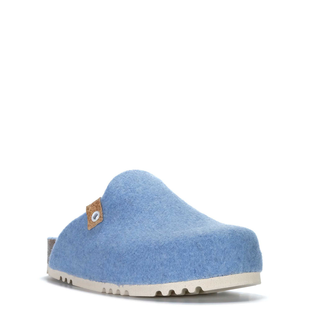Dr Feet Hef Blue Womens Slippers