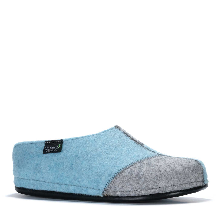 Dr Feet Hilda Light Blue Combo