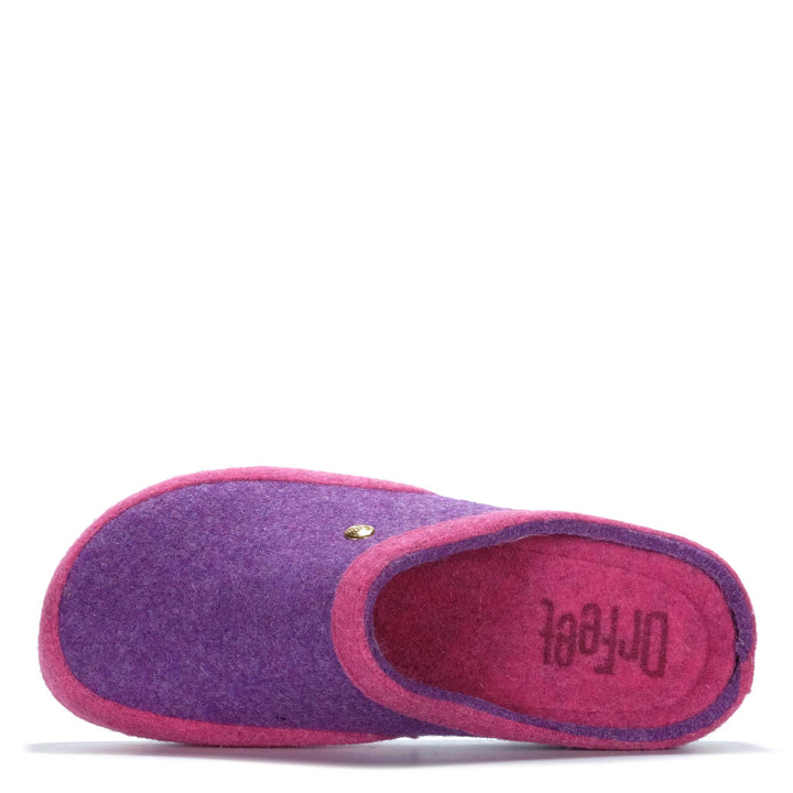 Dr Feet Hoola Purple Mix Womens Slippers