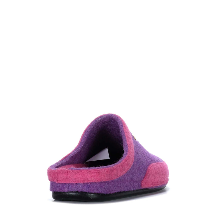 Dr Feet Hoola Purple Mix Womens Slippers