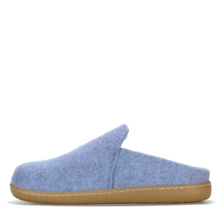 Dr Feet Hoops Blue Womens Slippers