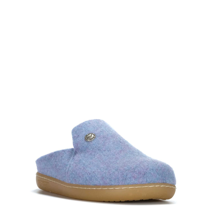 Dr Feet Hoops Blue Womens Slippers
