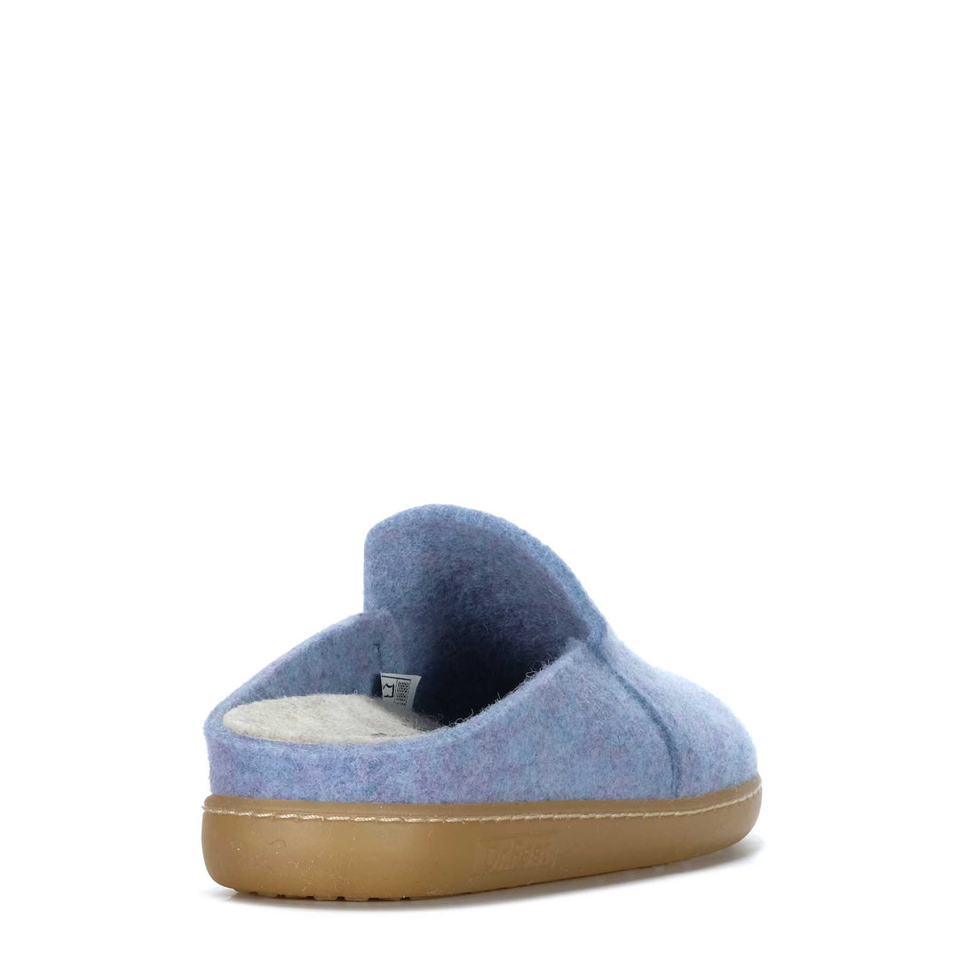Dr Feet Hoops Blue Womens Slippers
