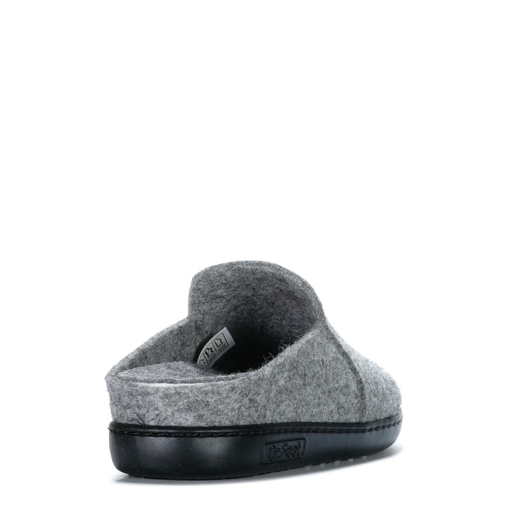 Dr Feet Hoops Dark Grey Womens Slippers