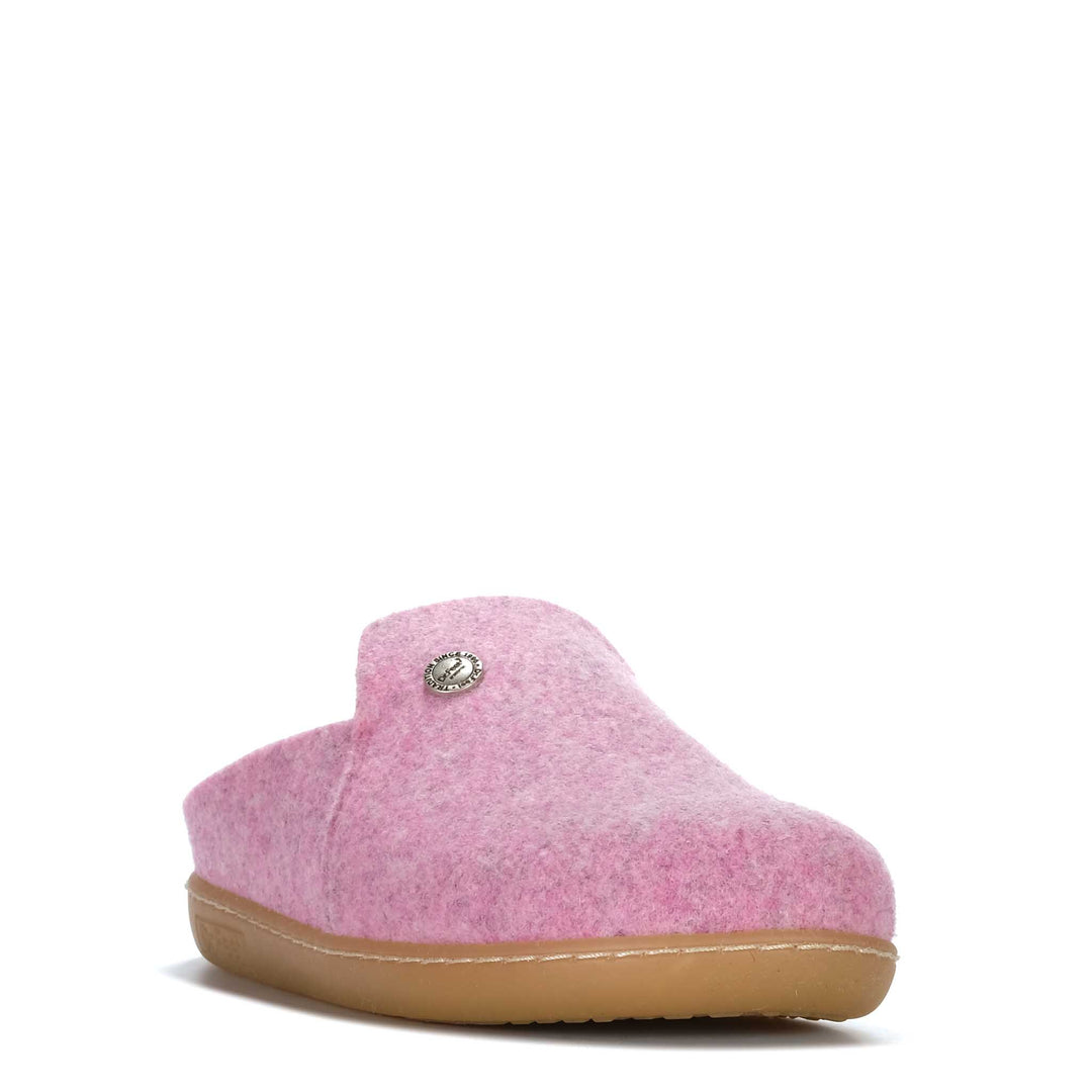 Dr Feet Hoops Pink Womens Slippers