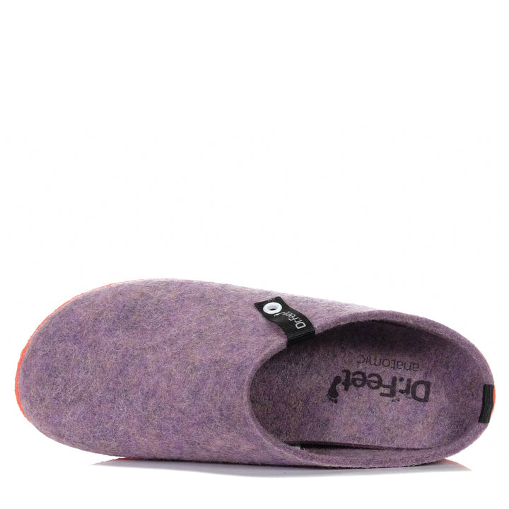 Dr Feet Huggy Purple, 37 eu, 38 eu, 39 eu, 40 eu, 41 eu, 42 eu, dr feet, house shoe, purple, slippers, womens