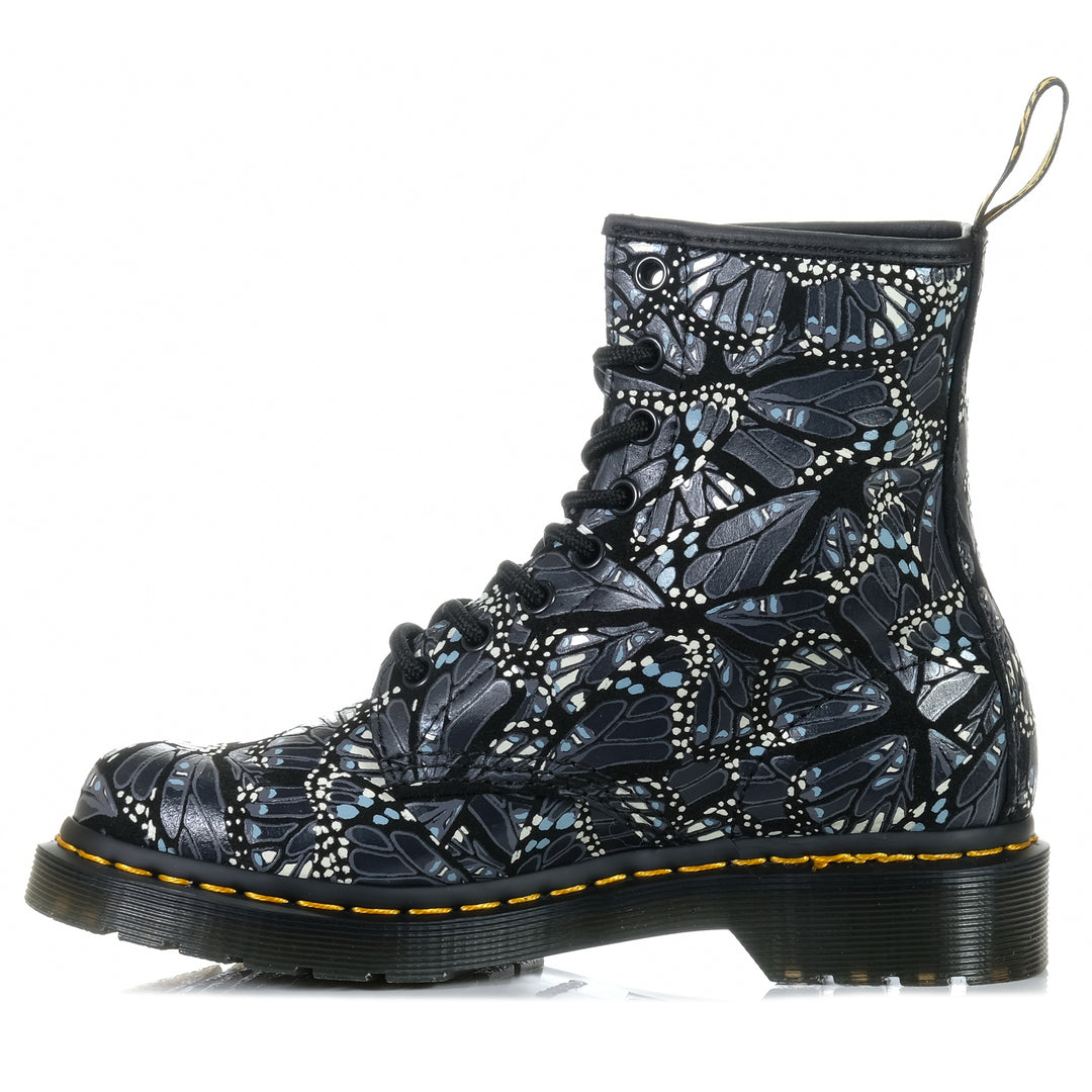 Dr Martens 1460 Butterfly Grey, 4 UK, 5 UK, 6 UK, 7 UK, ankle boots, boots, Dr Martens, grey, multi, womens