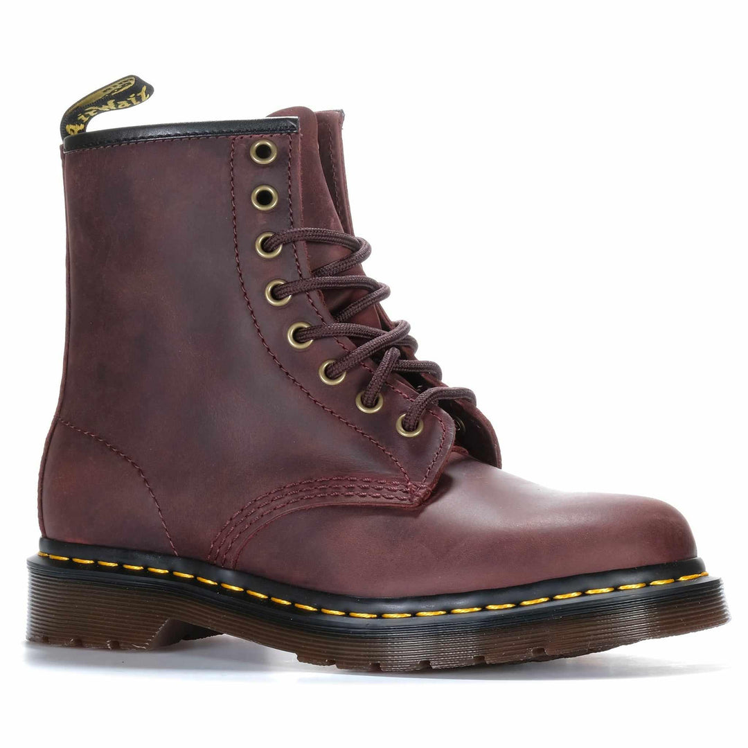 Dr Martens 1460 Crazy Horse Cherry Unisex Boots