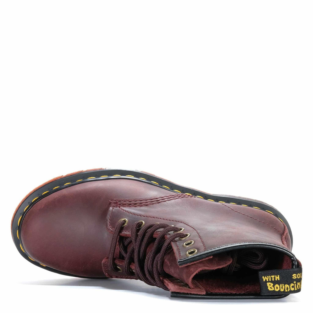Dr Martens 1460 Crazy Horse Cherry Unisex Boots