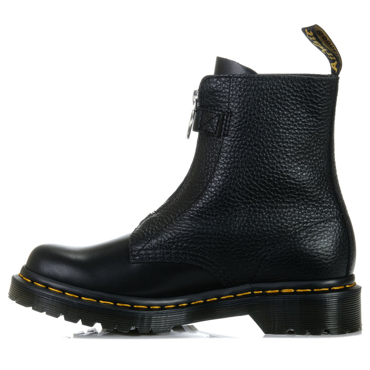 Dr Martens 1460 Pascal Front Zip Black, 4 UK, 5 UK, 6 UK, 7 UK, 8 UK, ankle boots, black, boots, Dr Martens, womens