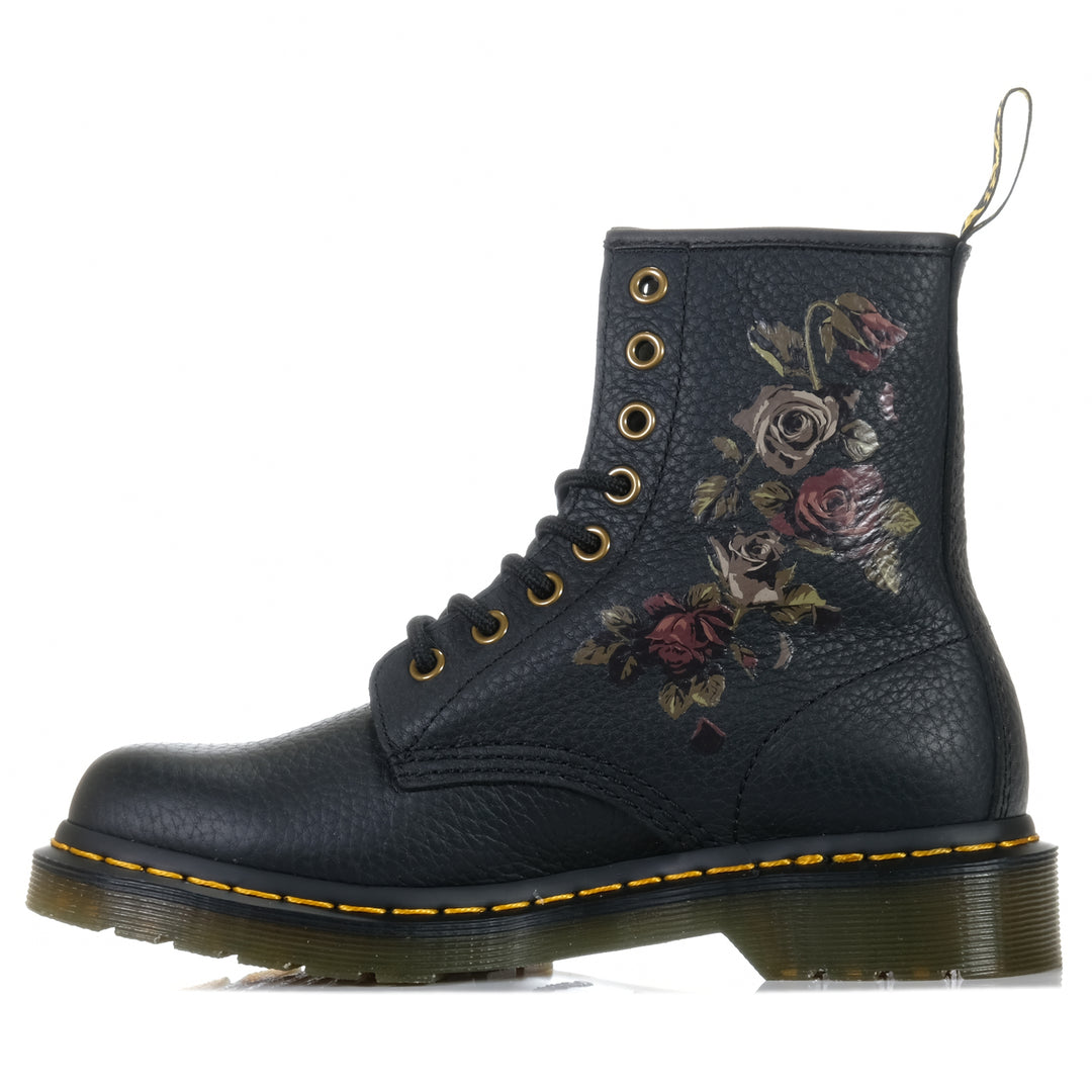 Dr Martens 1460 Tumbled Nappa Decayed Roses, Womens