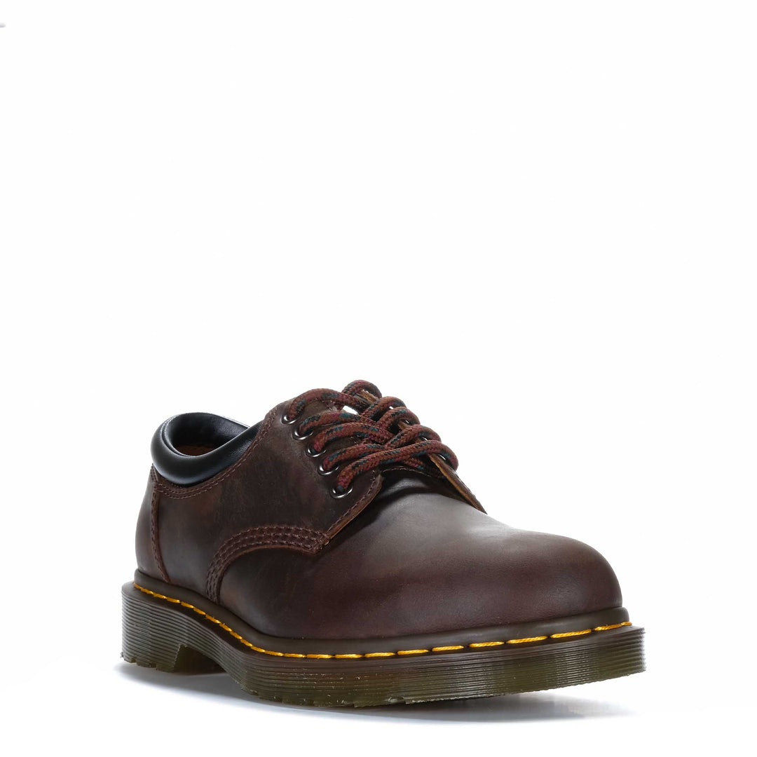 Dr Martens 8053 5 Eye Shoe Dark Brown Mens Shoes