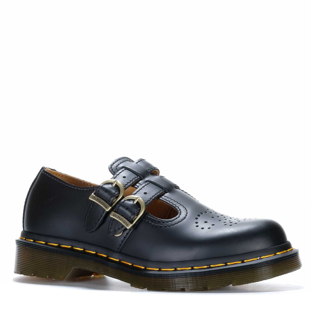 Dr Martens 8065 Mary Jane Black Smooth Womens Shoes