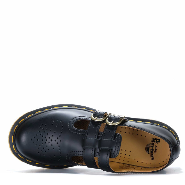 Dr Martens 8065 Mary Jane Black Smooth Womens Shoes