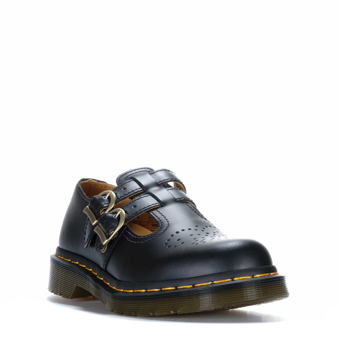 Dr Martens 8065 Mary Jane Black Smooth Womens Shoes