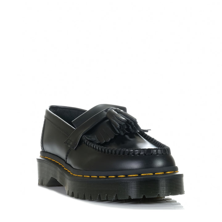 Dr Martens Adrian Tassel Bex Loafer Black Smooth, 4 UK, 5 UK, 6 UK, 7 UK, black, Dr Martens, flats, shoes, womens