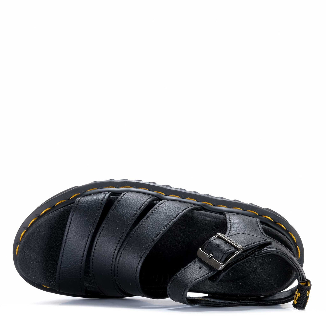 Dr Martens Blaire 3 Strap Black Anthena