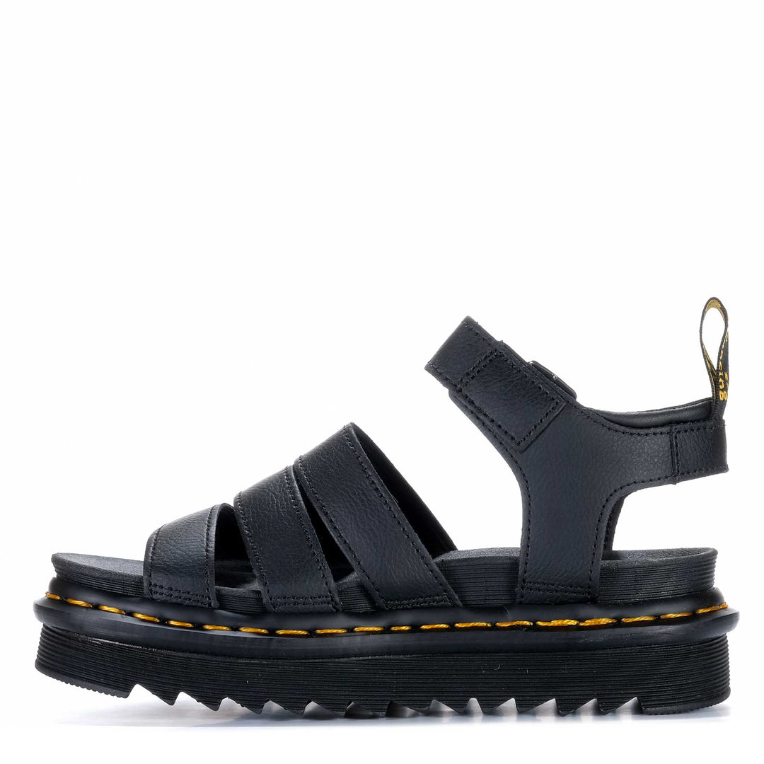 Dr Martens Blaire 3 Strap Black Anthena
