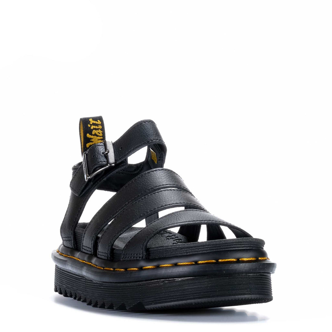 Dr Martens Blaire 3 Strap Black Anthena