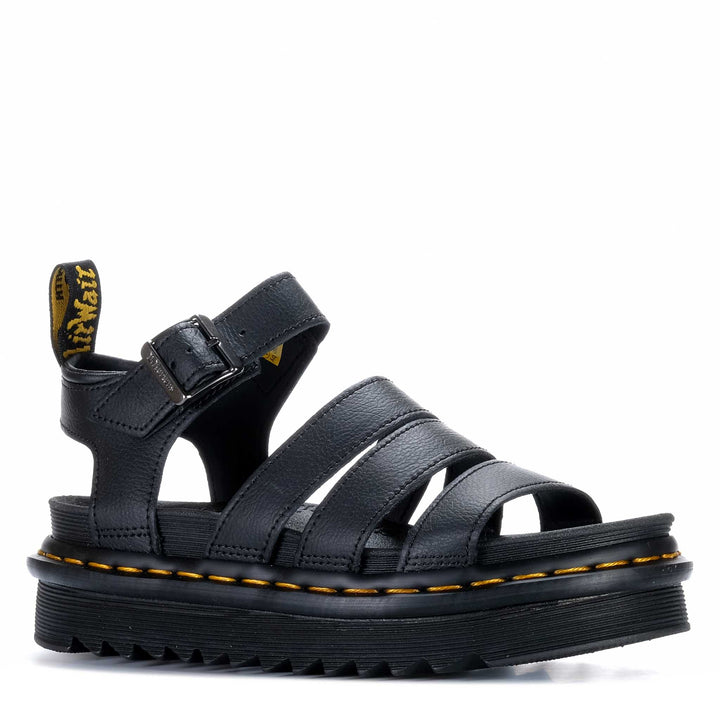 Dr Martens Blaire 3 Strap Black Anthena
