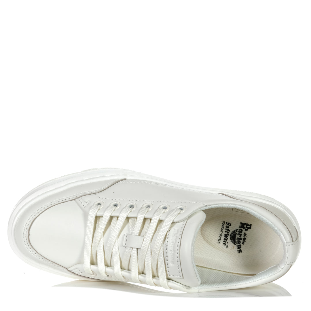 Dr Martens Brookline 6 Eye Nappa Off White