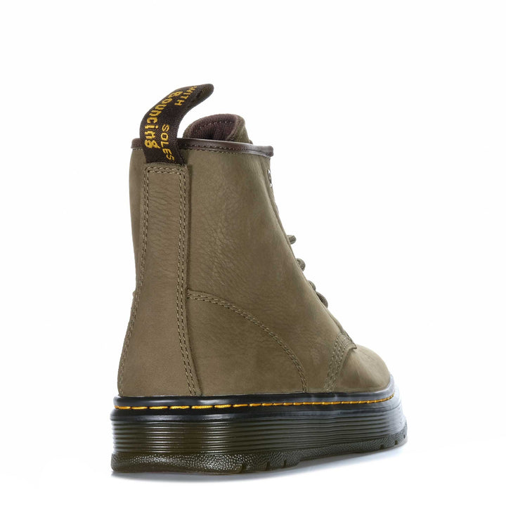 Dr Martens Brookline Chukka Olive Milled Nubuck Mens Boots