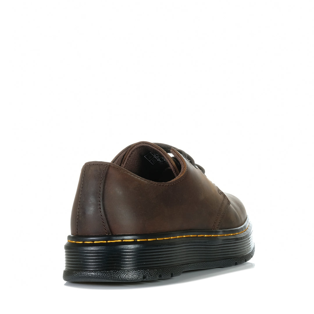 Dr Martens Brookline Lo Dark Brown Crazy Horse