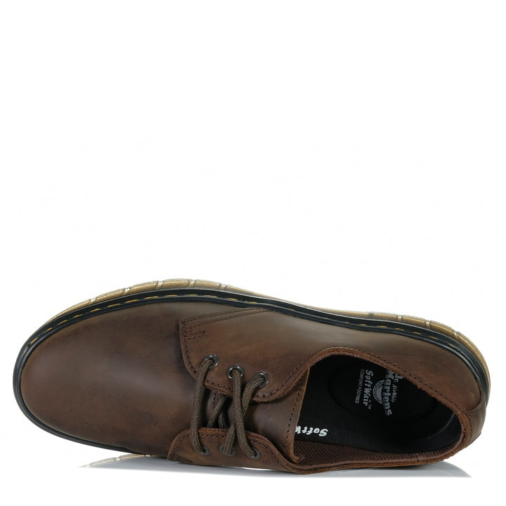 Dr Martens Brookline Lo Dark Brown Crazy Horse