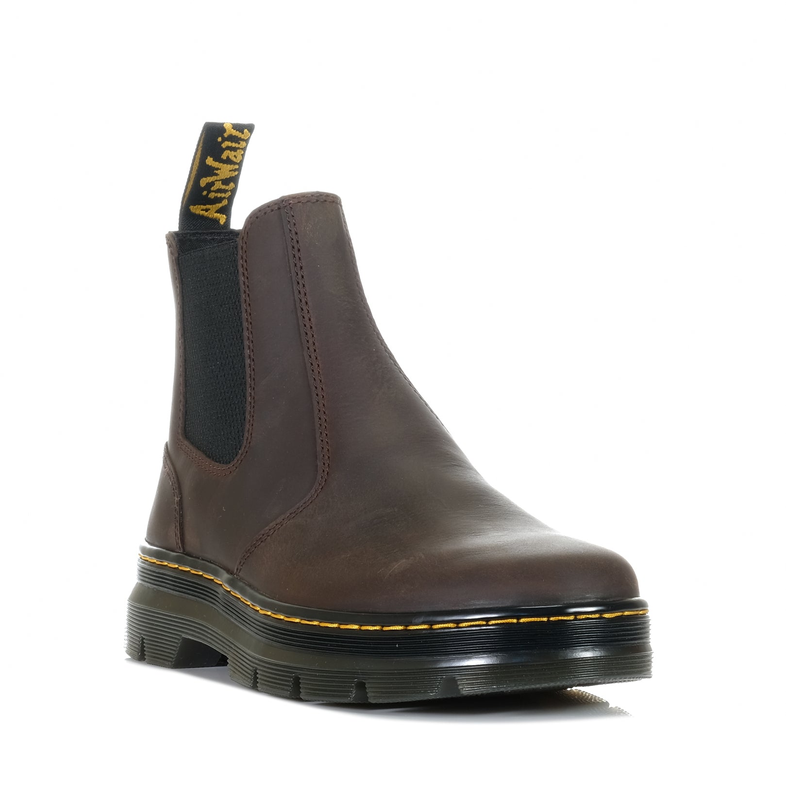 Dr martens brown chelsea boots best sale