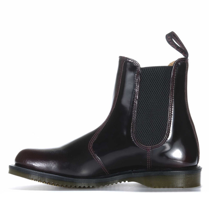 Dr Martens Flora Chelsea Boot Cherry Red Arcadia