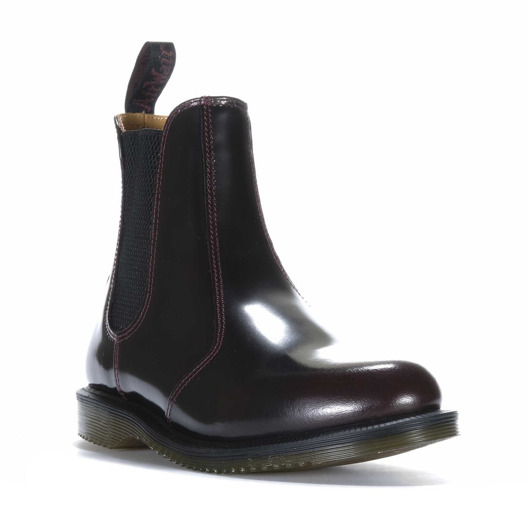 Dr Martens Flora Chelsea Boot Cherry Red Arcadia