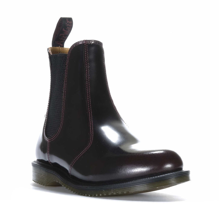 Dr Martens Flora Chelsea Boot Cherry Red Arcadia