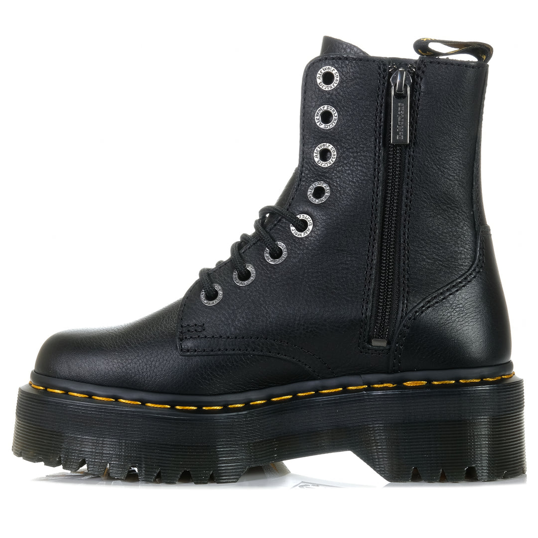 Dr Martens Jadon 3 Pisa Leather, 4 UK, 5 UK, 6 UK, 7 UK, 8 UK, ankle boots, black, boots, dr martens, womens