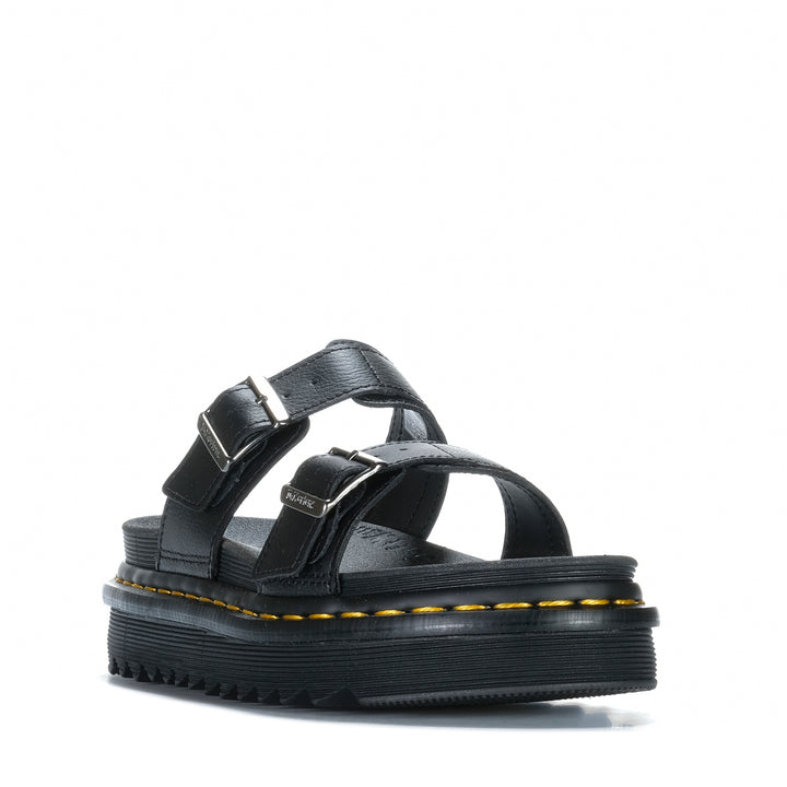 Dr Martens Myles Slide Black Athena