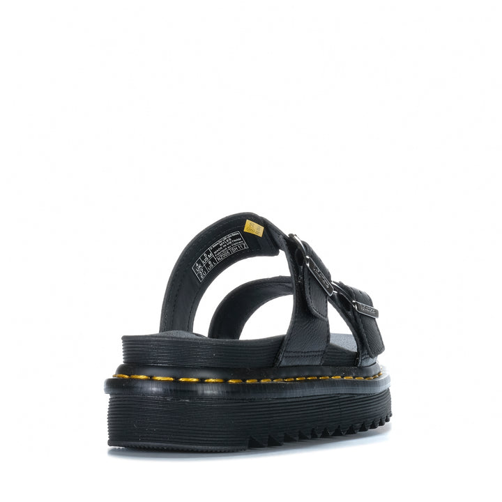 Dr Martens Myles Slide Black Athena