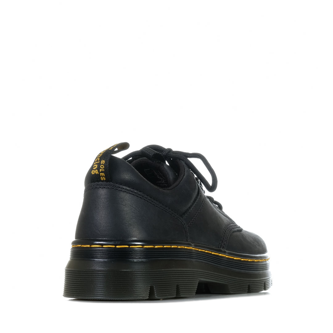 Dr Martens Reeder 5 Tie Shoe Wyoming Black, Mens, black, casual, dr martens, mens, shoes