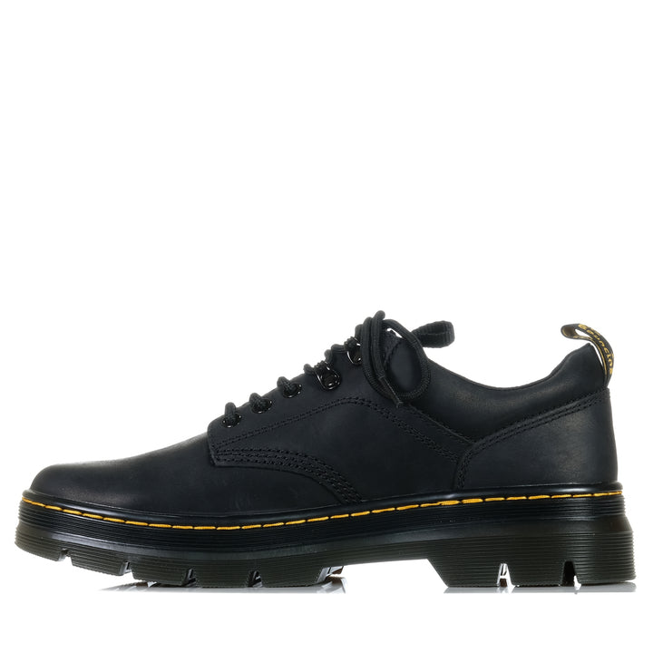 Dr Martens Reeder 5 Tie Shoe Wyoming Black, Mens, black, casual, dr martens, mens, shoes