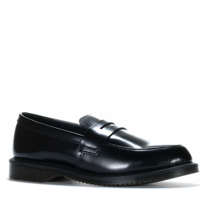 Dr Martens Temara Loafer Black Polished Smooth Womens Shoes