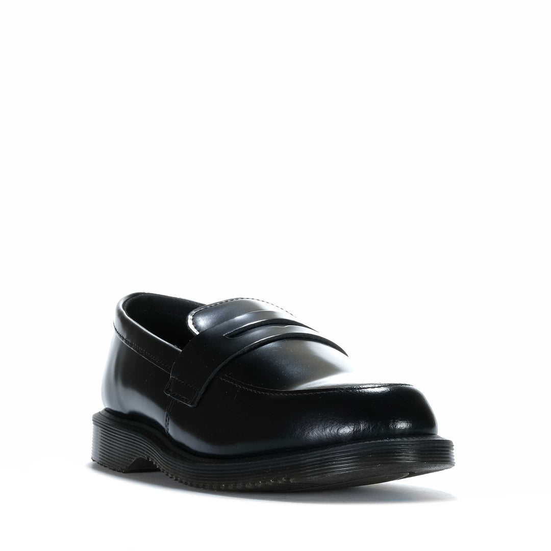 Dr Martens Temara Loafer Black Polished Smooth Womens Shoes
