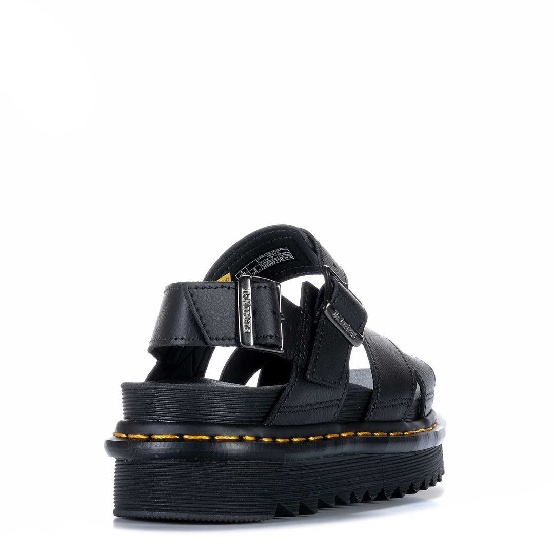 Dr Martens Voss II Cross Strap Black Athena