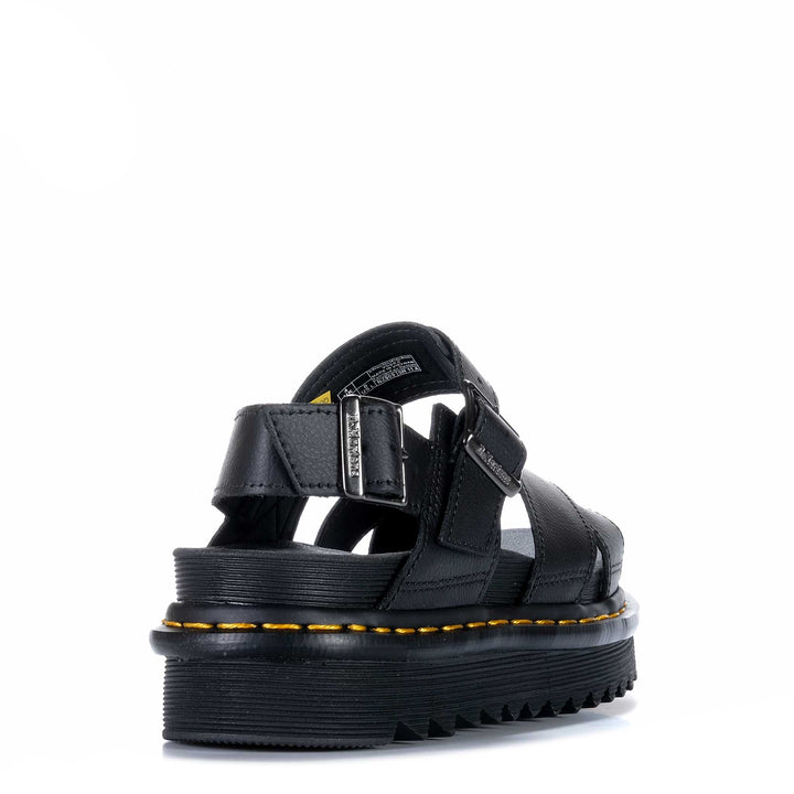 Dr Martens Voss II Cross Strap Black Athena