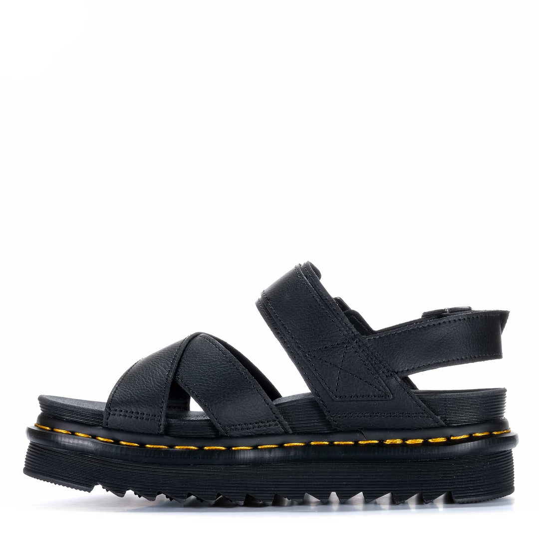 Dr Martens Voss II Cross Strap Black Athena