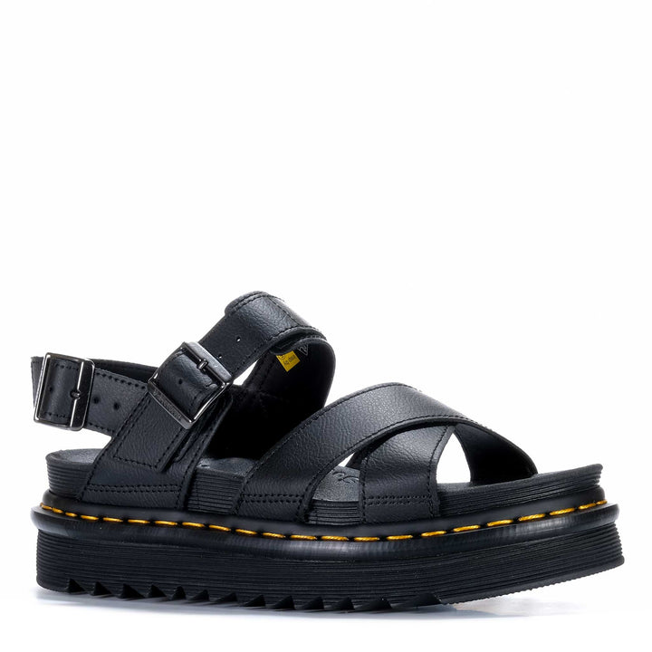 Dr Martens Voss II Cross Strap Black Athena