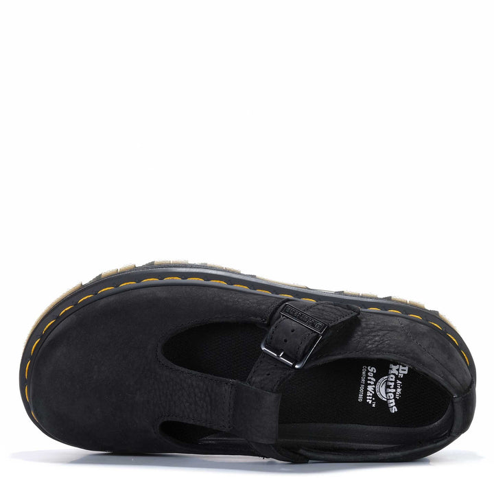Dr Martens Zebzag Mary Jane Milled Nubuck